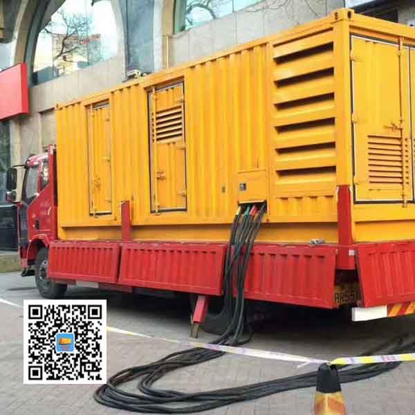 容城静音发电机出租