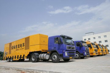 容城发电车租赁-发电机组散热器铜质与铝质哪个散热好？